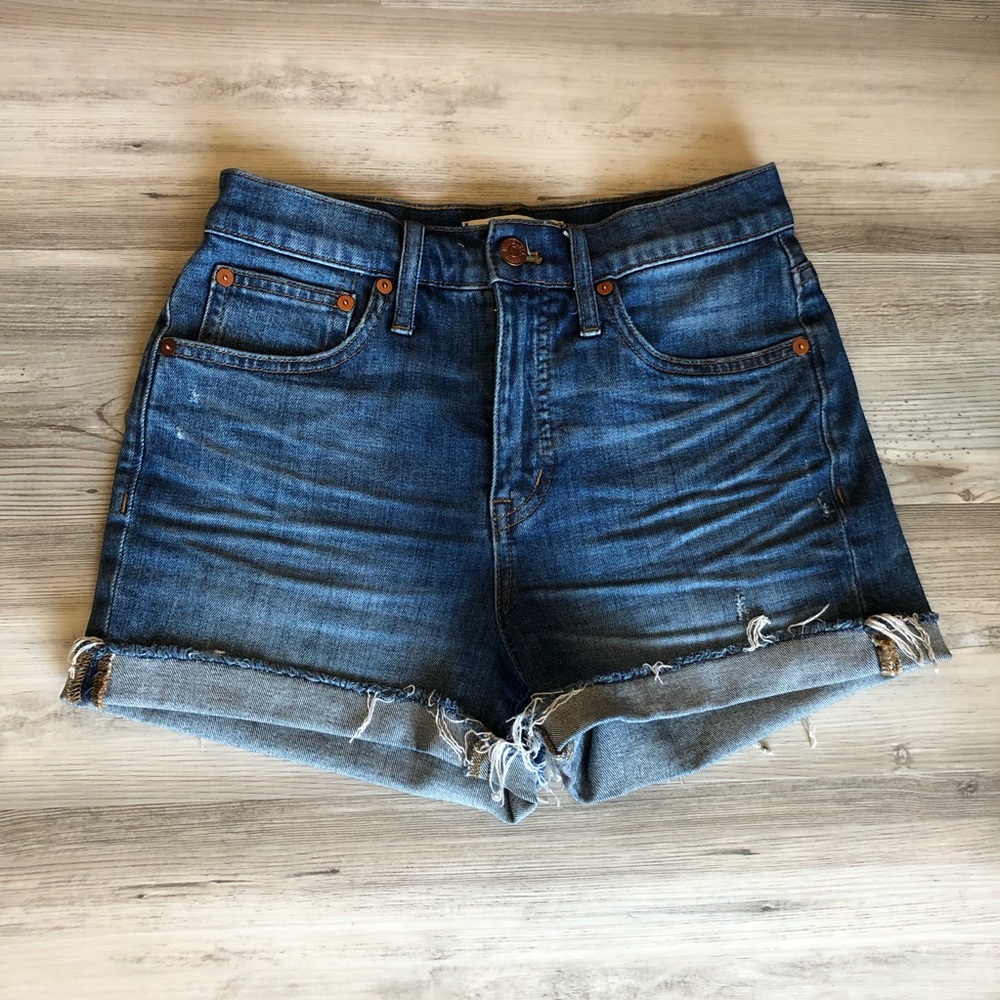 Madewell High Rise Denim Shorts